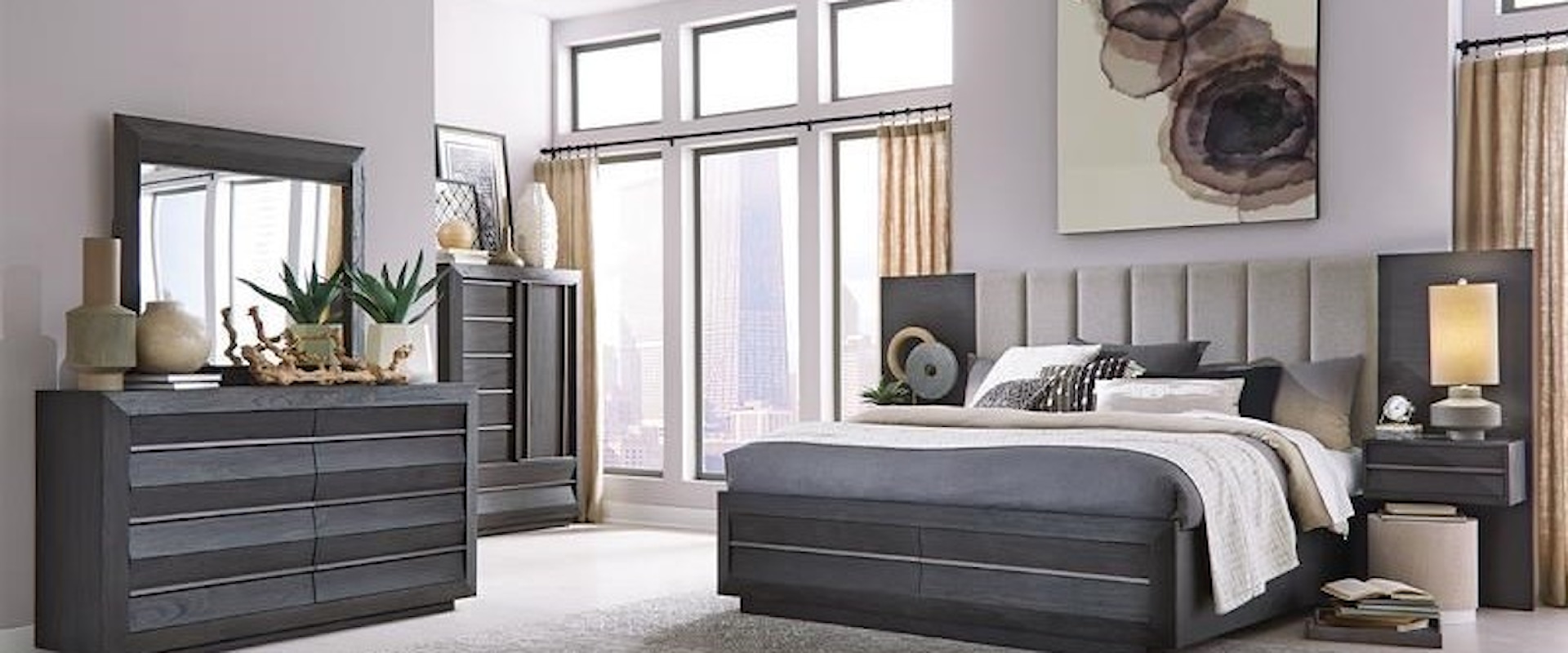 Contemporary Queen Bedroom Group